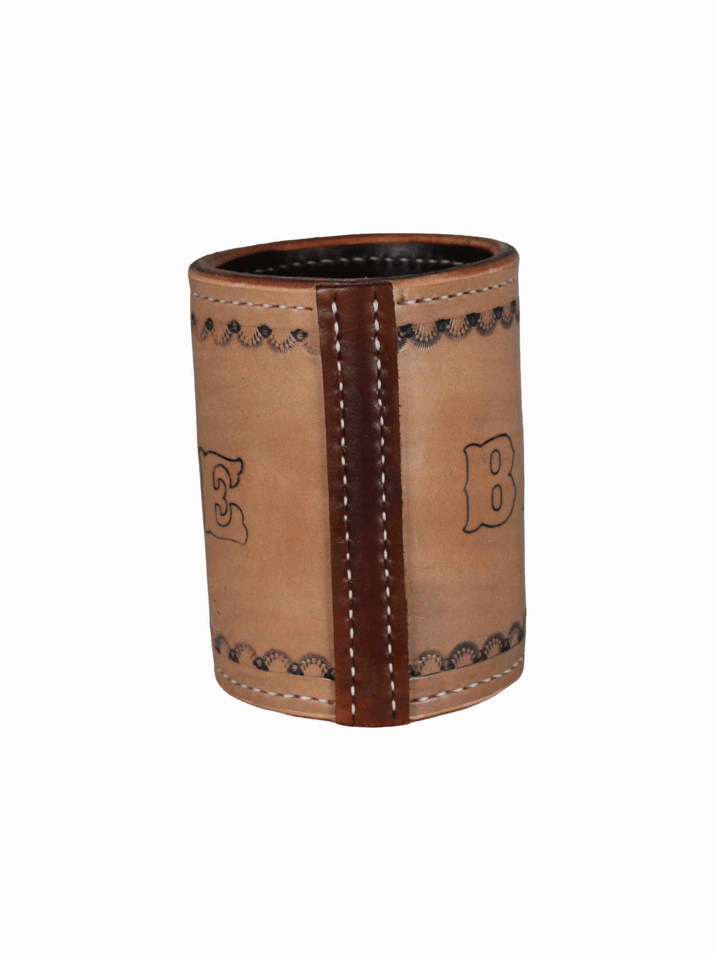 handmade leather dice cup "bar dice"