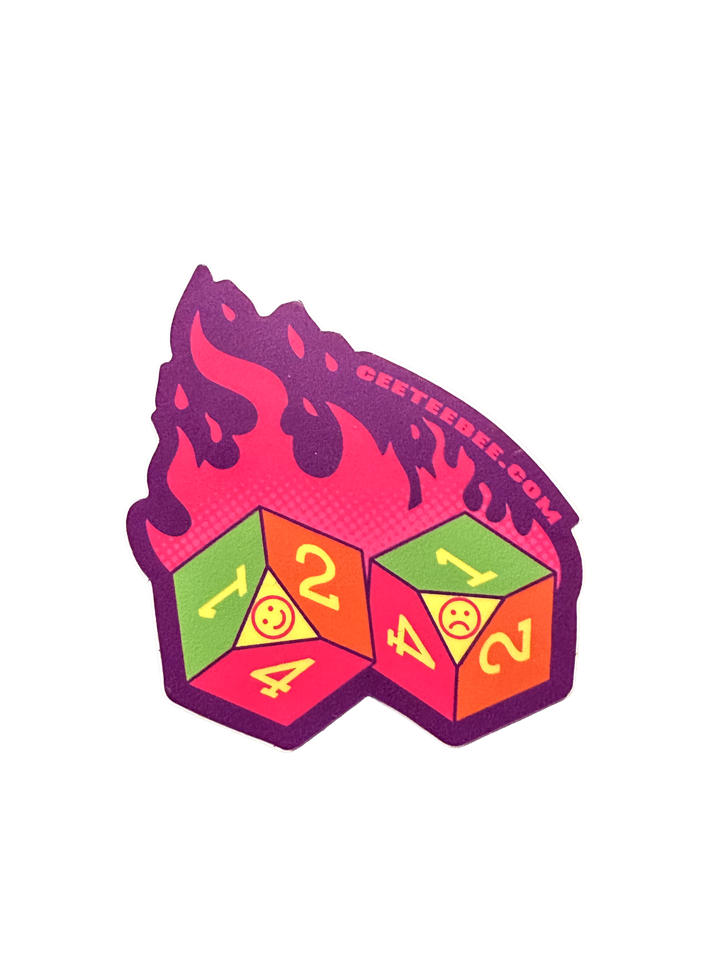 CTB GAMES RARE CHANCE DICE HOT DICE STICKER