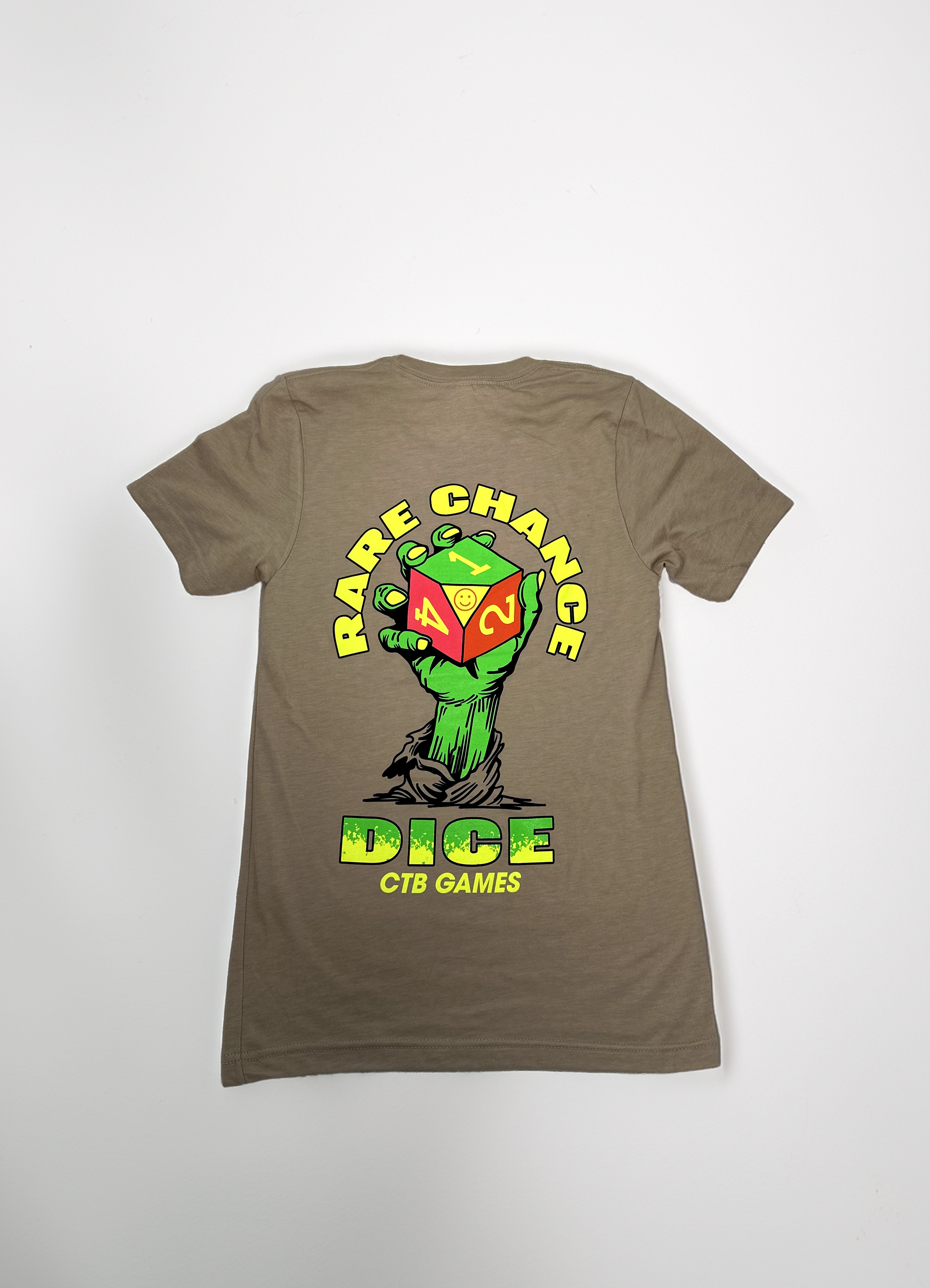 ctb games a new way to die rare chance dice t-shirt BACK